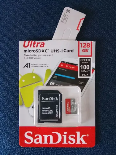Cartão de Memória SanDisk Ultra - 128GB