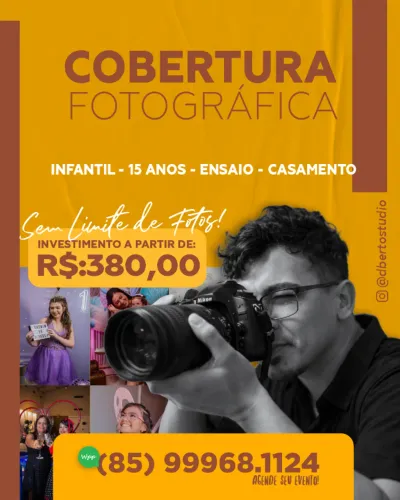 fotografia - eventos - aniversário - casamento - ensaios