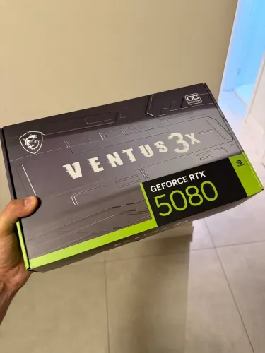 Placa de Video MSI GeForce RTX 5080 Ventus 3x OC Plus, 16Gb