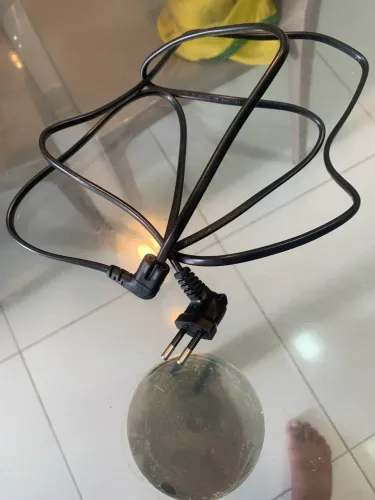 Cabo de energia bipolar tipo 8, tomada 90 graus (TVs Samsung, LG, Philips e Philco