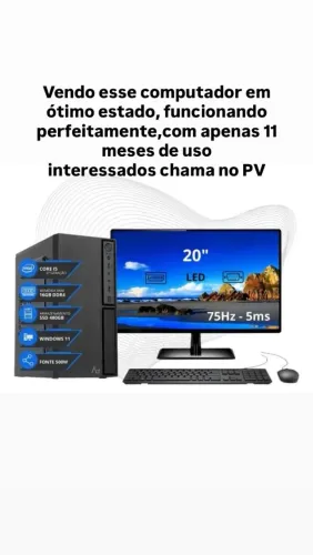 Vende-se um PC game na marca Acf completo processador Intel