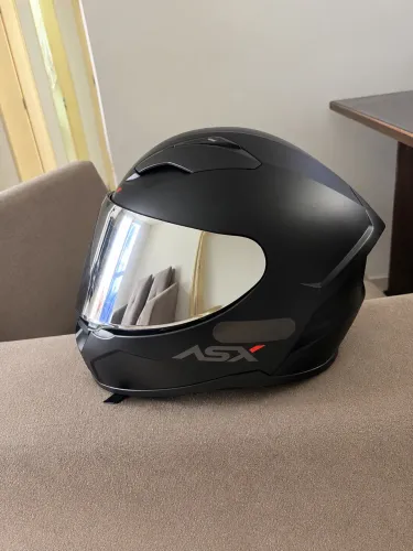 Capacete ASX CITY Preto fosco