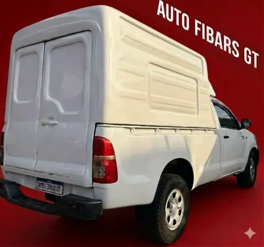 capota fibra de vidro para hilux cs bau