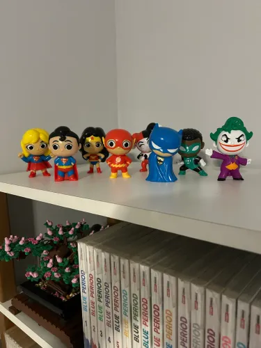Coleção Burguer King DC Completo 8 unidades + brindes BK Superman