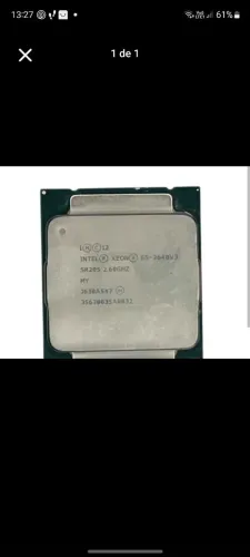 VENDO PROCESSADOR XEON