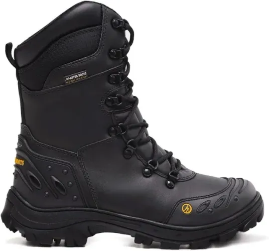 Bota Motociclista Cano Longo couro numero 40