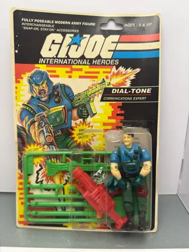 Gi Joe Dial-Tone Communications Expert Funskool - 1998 - Comandos em ação 