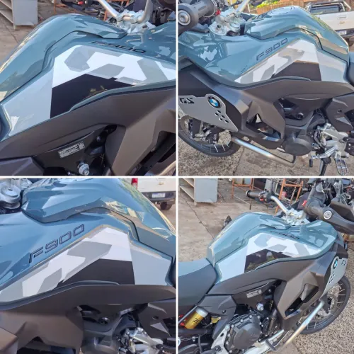 Adesivos protetores laterais Resinados para BMW F900GS