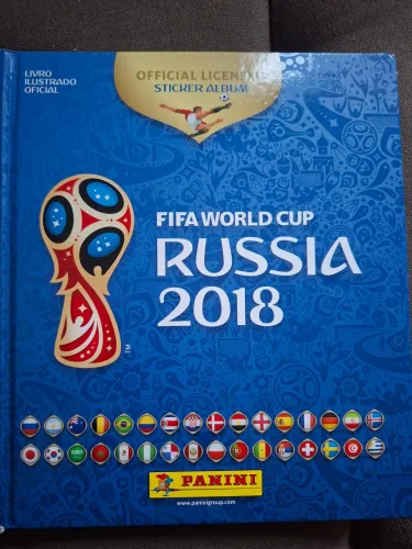 Álbum da Copa 2018 - Capa Dura (Completo c/ todas as figurinhas)