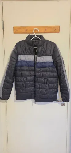 Jaqueta Puffer Peluciada Nova c/ Etiqueta Tam. 16 - Super Quente