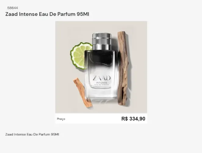 Zaad Intense Eau De Parfum 95Ml