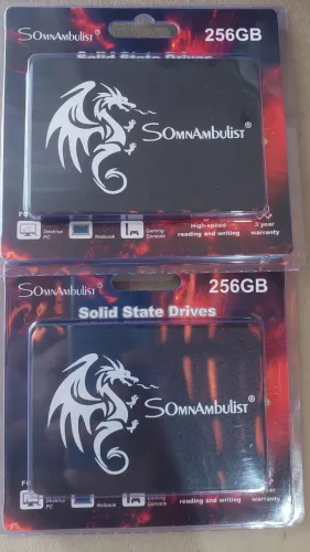 SSD 256Gb Sata Novo Zero Lacrado!