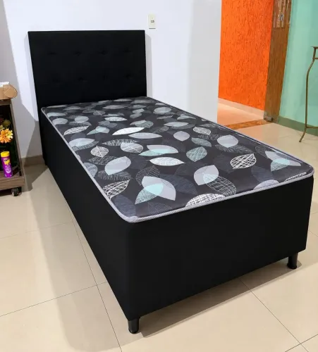 SOLTEIRO Cama Box