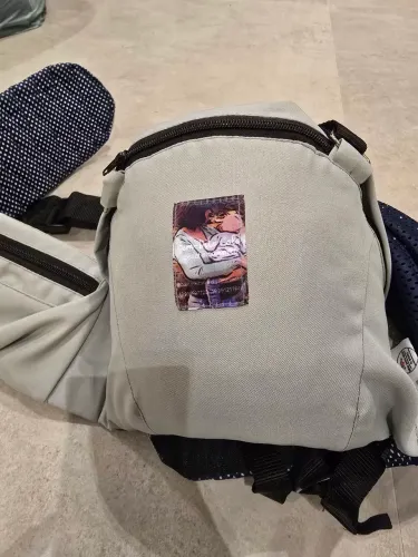 Sling bendito colo - bebê fica sentado! 