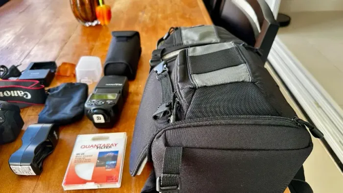 Câmera Fotográfica DSLR Canon T3i com Kit Completo de Acessórios