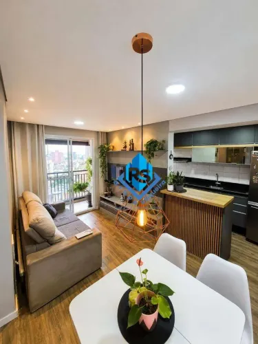 Apartamento Mobiliado para Locação no Condomínio Start Jardim Clube Centro - São Bernardo