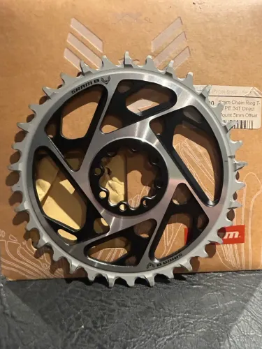 Coroa SRAM XX SL t-type 34t 3mm e 8 parafusos