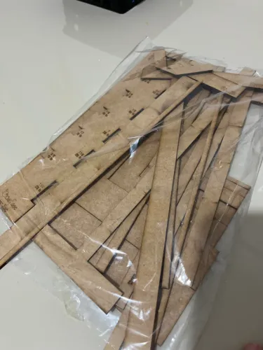 Kit de réguas para encadernação/cartonagem