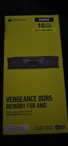 Memória ram DDR5 corsair 6000mhz