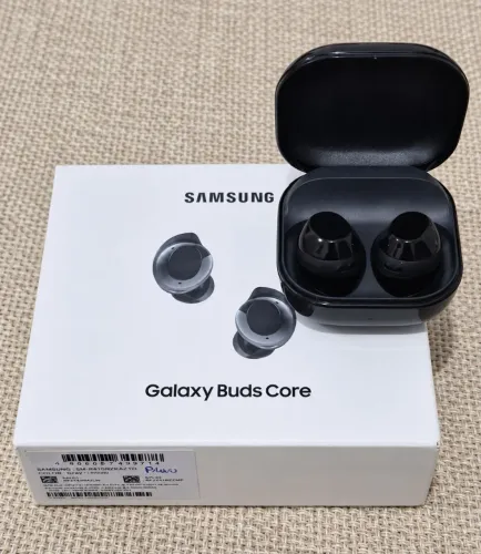Fones Samsung Galaxy Buds Core com estojo e caixa original!