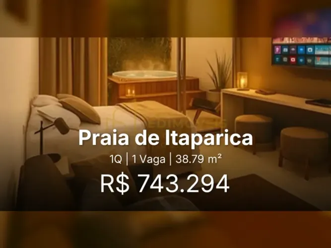 Viva com estilo: Studio Garden em Praia de Itaparica, moderno e prático