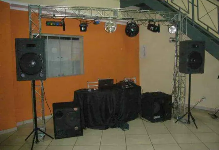 Estrutura metálica para eventos
