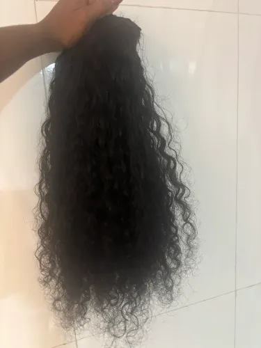 Cabelo cacheado 200g 50 cm