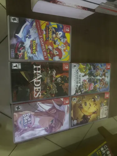 Jogos variados de Nintendo Switch