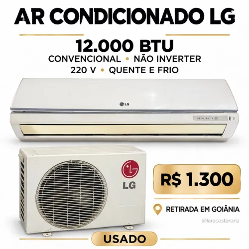 Ar condicionado LG 12.000 Btu