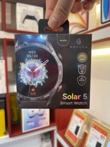 Lançamento relógio haylou solar 5 ls20 