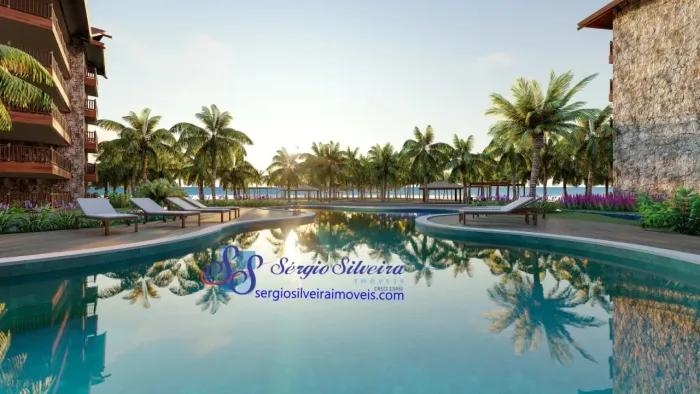 Breve lançamento! Apartamento com linda vista mar e 4 suítes no GOA Beach - Porto das Duna