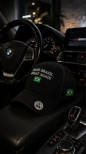 Boné Make Brazil Great Again - Flavio Bolsonaro