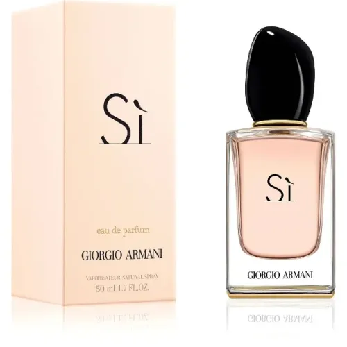 Perfume Giorgio Armani Si Feminino 50ml Eau de Parfum -Selo ADIPEC