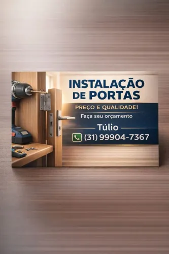 Instalação de portas
