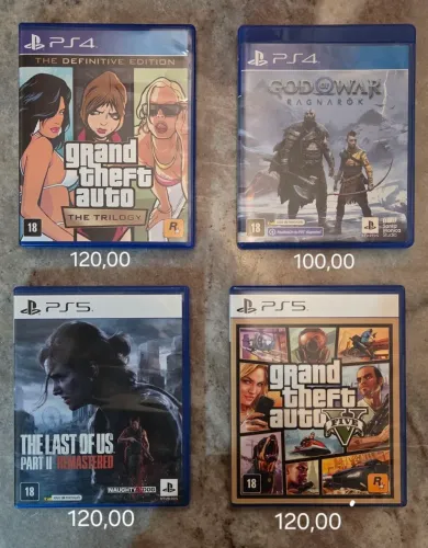Jogos - Mídia Física - PS4 / PS5
