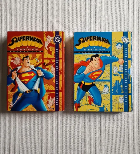 SUPERMAN A SÉRIE ANIMADA                          PRIMEIRA E SEGUNDA TEMPORADAS COMPLETAS 