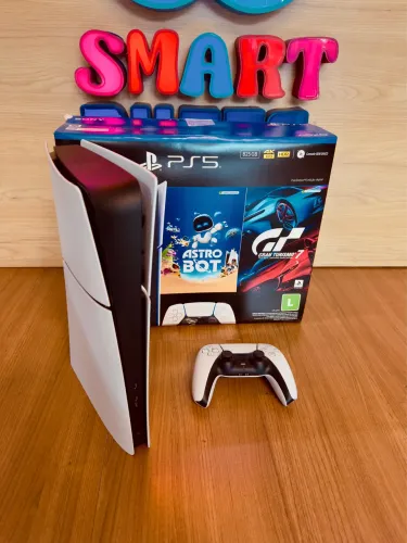 PS5 Slim Digital | SSD 825 GB | Controle PS5 | Sem Jogos | Garantia