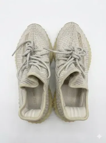 Tênis yeezy branco feminino 