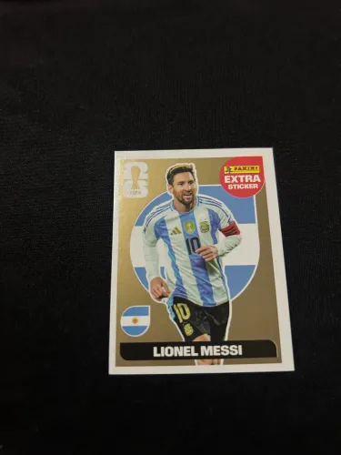 Figurinha Dourada Original Panini Lionel Messi Copa 2026