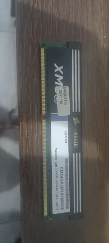 2 memória RAM ddr3 1x4gb corsair e 1x8gb fury hyperx