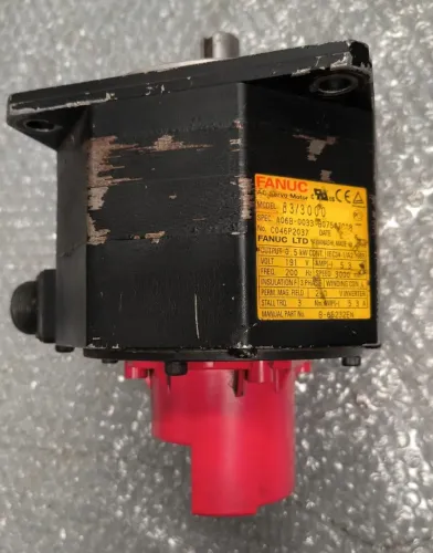 Servomotor Fanuc A06B-0033-B75#7008 com encoder 