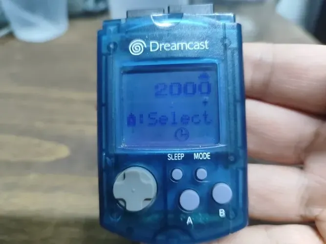 VMU Dreamcast Azul