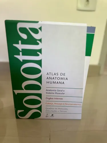 Atlas de Anatomia Humana Sobotta - Coleção Completa | 3 Volumes