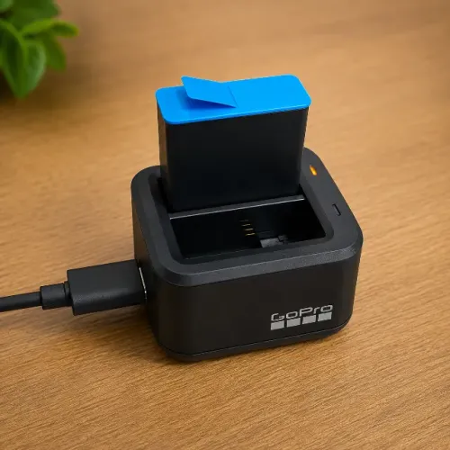 Carregador Duplo Original Gopro Hero 12 11 10 9 Black - Oem