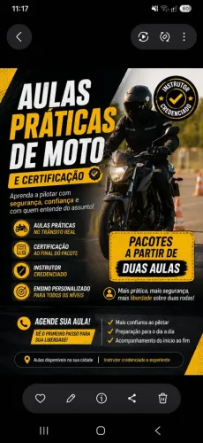 Instrutor autonomo credenciado