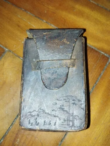 Carteira de Couro para Cigarro