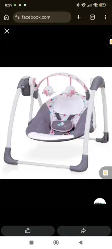 Cadeira de balanço bebê