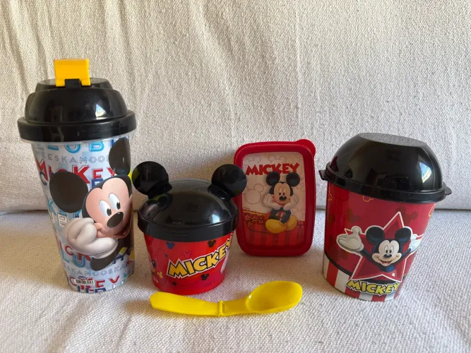 Kit para lanche mickey mouse