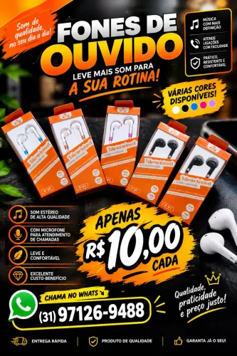 Fones de ouvido