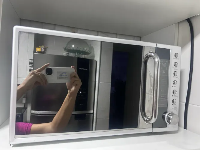 Microondas inox ge- descrição
